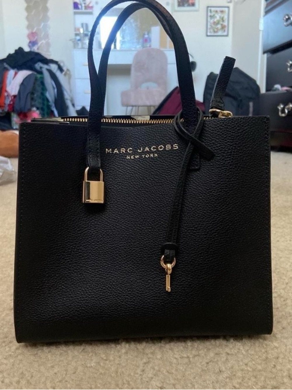 Marc Jacobs Black Leather purse